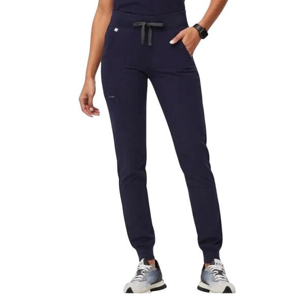 Figs Zamora Jogger Scrub Navy Blue Size Extra Small - Picture 1 of 5
